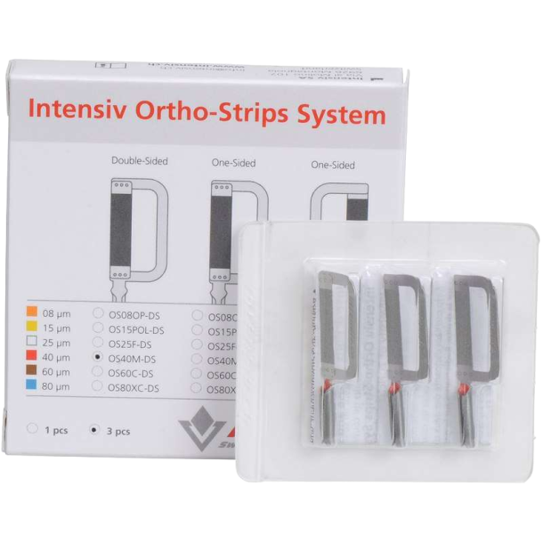 Intensiv IPR Ortho-Strip Double Side Contouring Rd 3EA 