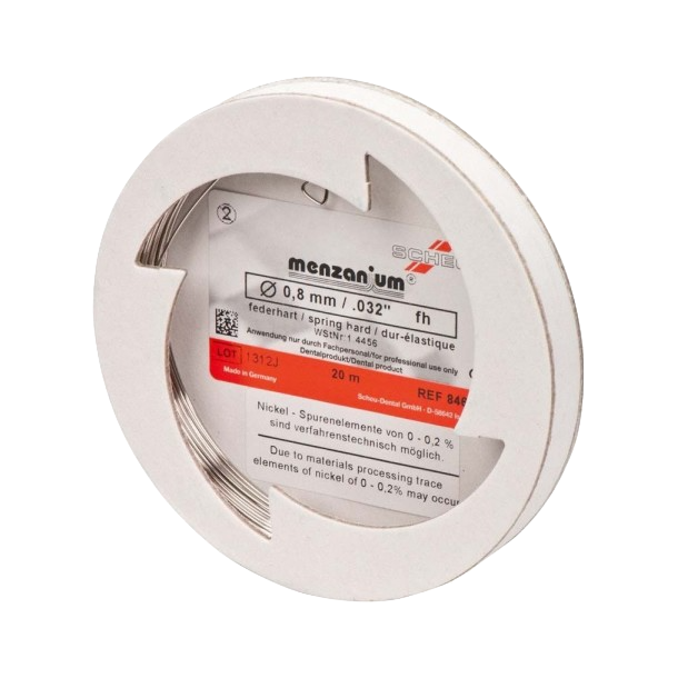 Scheu Menzanium SS Spring Hard  0,8mm .032