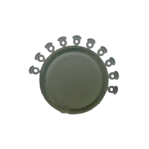 Unitek Kattepoter .124  Silver 10 x 10EA 