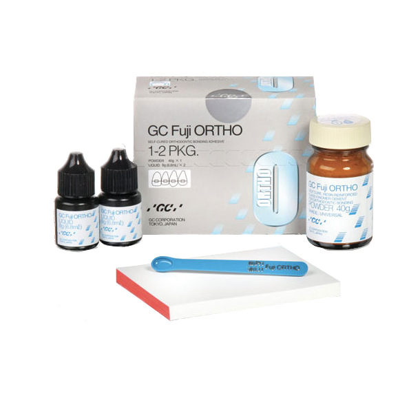 Fuji Ortho Glasionomer 40 gram pulver 2 x 6.8 ml v�ske  