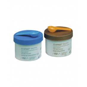 GC Exafast PUTTY silikoneaftryk 2x500 gram 