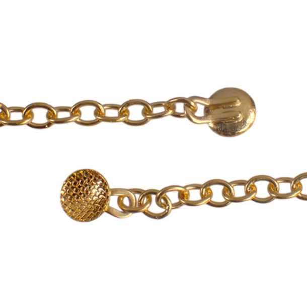 OA Gold Eruption Appliance guldkde 24K Rund Caplin 5EA   