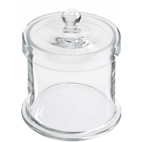 Glasskl med lg 100 mm x H100mm   