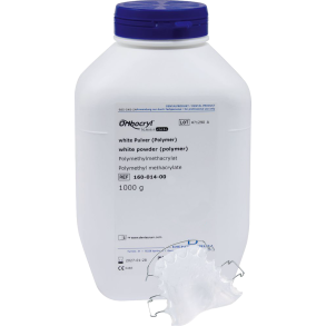 DENT Orthocryl White Akryl Pulver 1 kg    