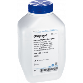 DENT Orthocryl Akryl Pulver Klar 1 kg    