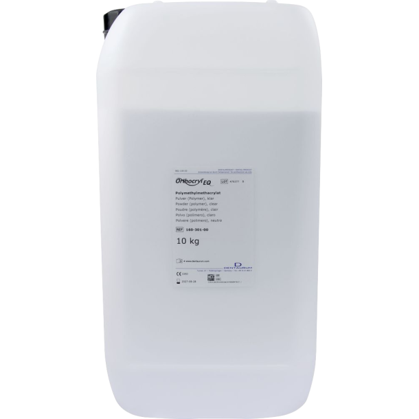 DENT Orthocryl EQ Akryl Pulver Klar 10 kg    