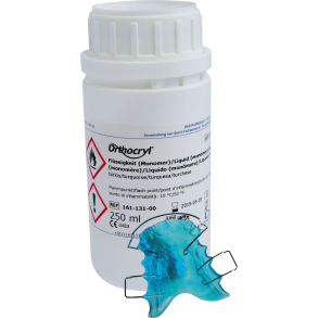 DENT Orthocryl Akryl Vske Turkis 250 ml    