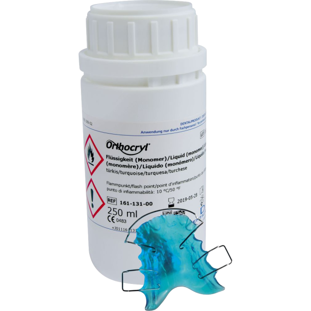DENT Orthocryl Akryl Vske Turkis 250 ml    