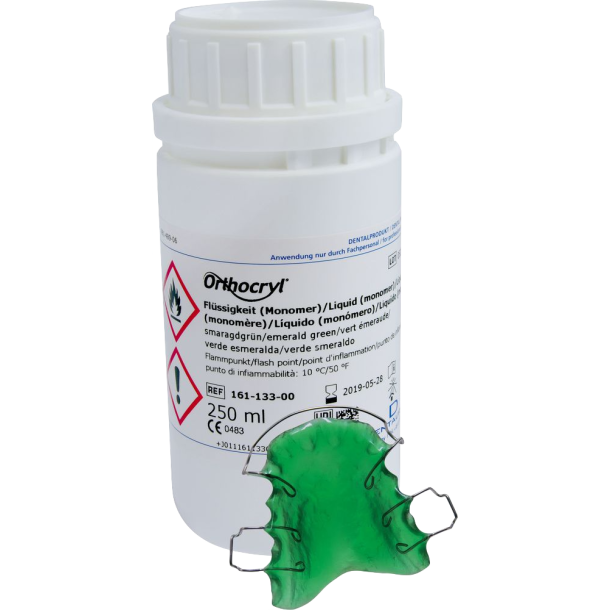 DENT Orthocryl Akryl Vske Grn 250 ml    