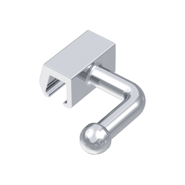 DENT Crimpable stops Rektangulr med krog UL/LR 10EA 