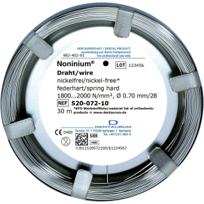 Noninium SS Spring Hard .028