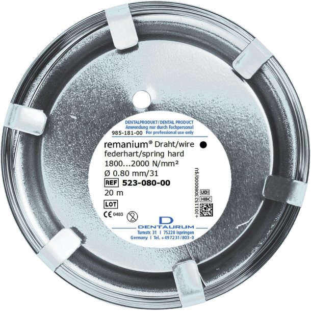 Remanium SS Spring Hard .031