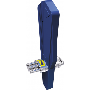 DENT Sekt.skrue Mini-Lige 9,5 x 4,7 x 2,6 mm XP 4,0 mm Bred 