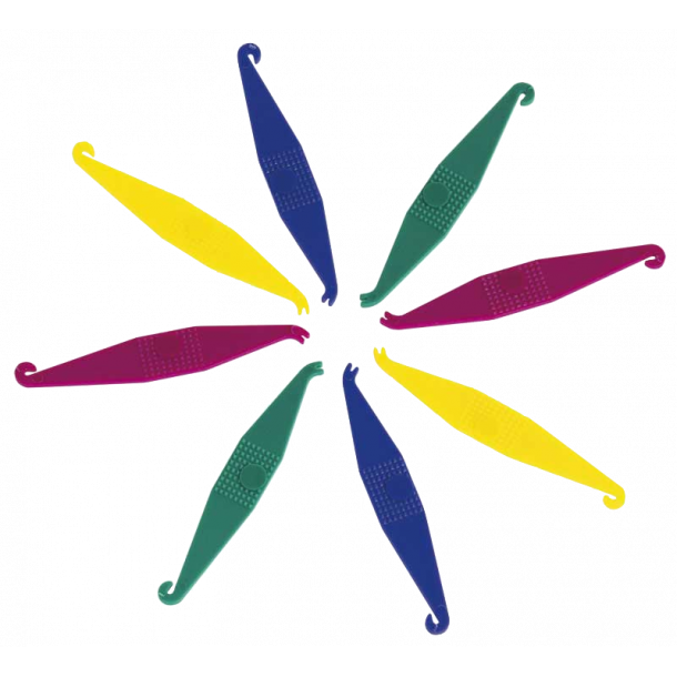 DENT Elastic Placers Assorterede Farver 50EA  