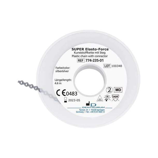 DENT Kdeelastik SUPER Elasto-Force Open 4,6m Slv 