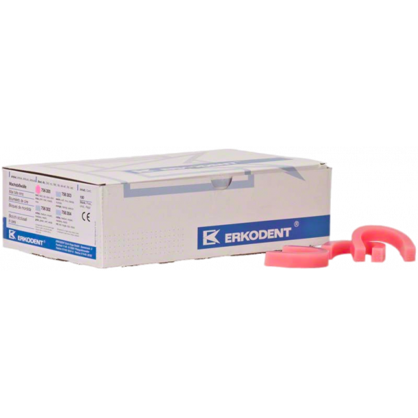 Erkodent Bite Blocks Pink H�rd 100 EA