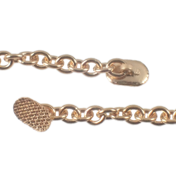 GE Guldkder 24K Flat Eyelet Firkantet 5EA   