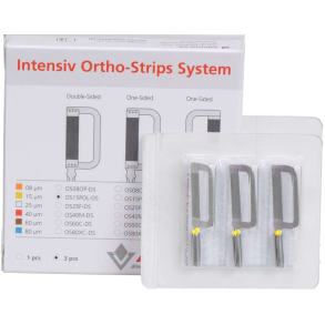 Intensiv IPR Ortho-Strip Double Side Polishing Gul 3EA