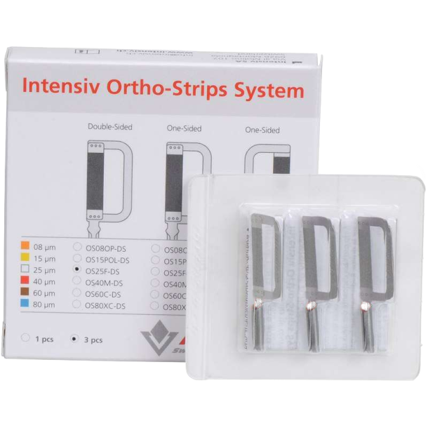 Intensiv IPR Ortho-Strip Double Side Finishing Hvid 3EA