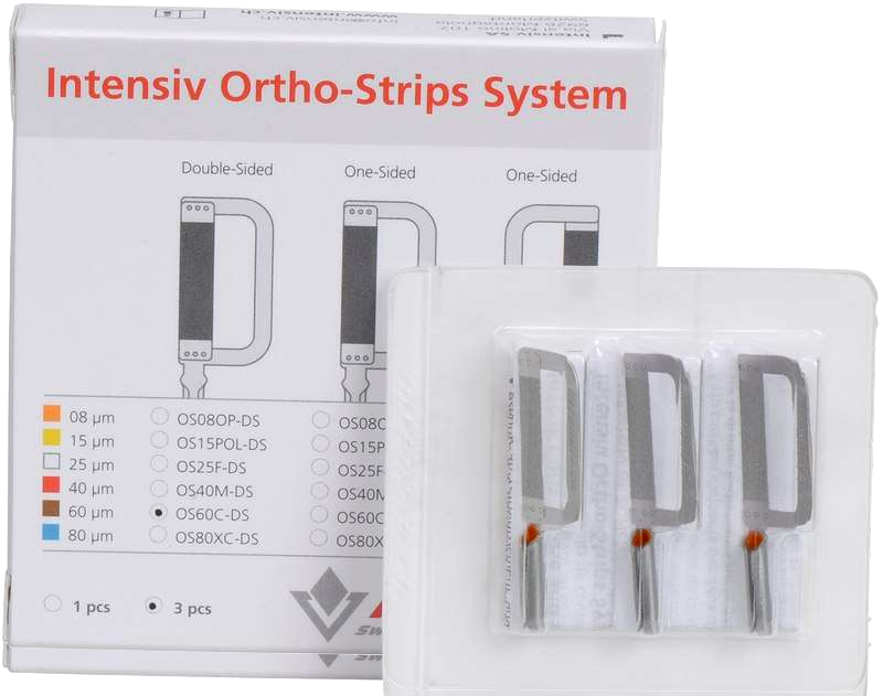 Intensiv IPR Ortho-Strip Double Side Contouering Brun 3EA - IPR ...