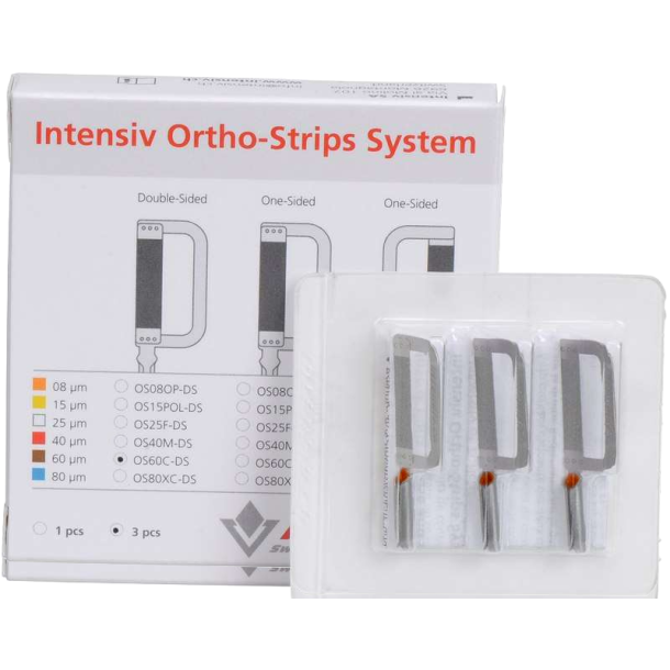 Intensiv IPR Ortho-Strip Double Side Contouering Brun 3EA