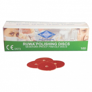 Kemdent Ruwa Disc 19 mm Dobbeltsidet Grov 