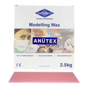 Kemdent Anutex Pladevoks Lyserd 2.500 gram 