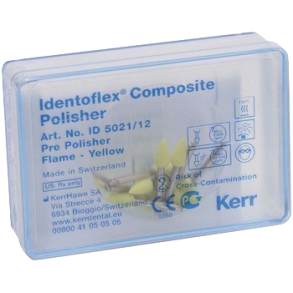 Kerr Identoflex kompositpolisher til VS 1002CA Gul Hvid 12EA