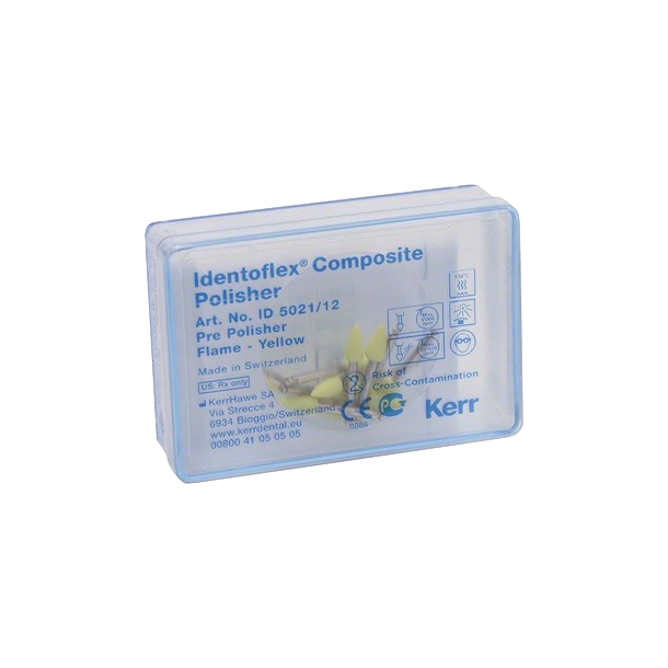 Kerr Identoflex kompositpolisher til VS 1002CA Gul Hvid 12EA