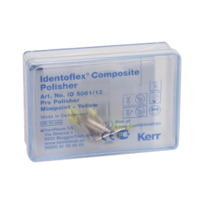 Kerr Identoflex kompositpolisher til VS 1016CA MiniFlamme Gul 12EA