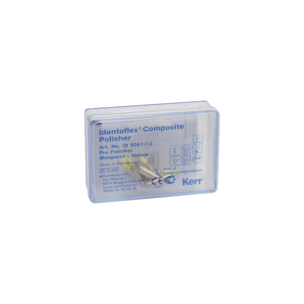 Kerr Identoflex kompositpolisher til VS 1016CA MiniFlamme Gul 12EA