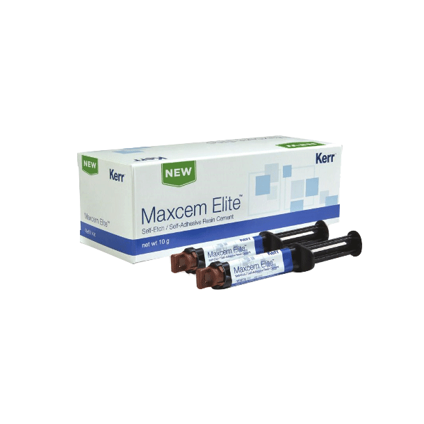 Kerr MaxcemElite 2x 5 gram med spidser Clear 