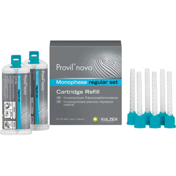 Kulzer Provil novo Monophase regular Bl� 2x50ml 12 blandespidser