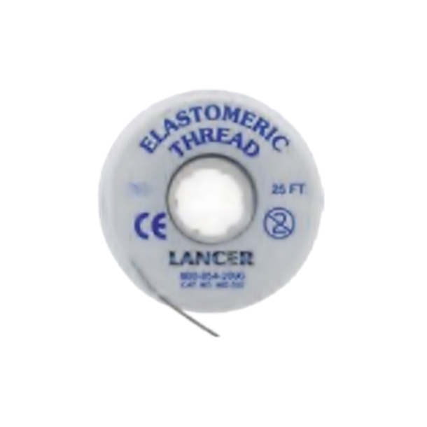 ProC Elastomeric Thread Grå.025 25ft Tubes og Threads Zibrand