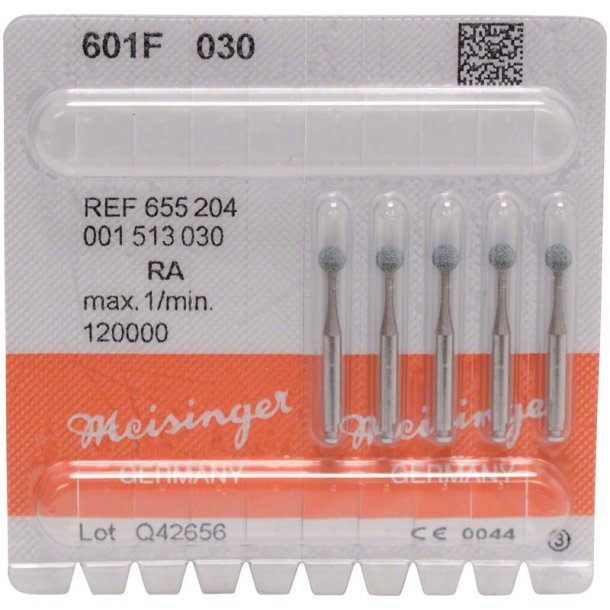 Meisinger Slibesten 601F/030 Kugle Gr�n 5EA LA