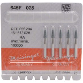 Meisinger Slibesten 645F/028 Kegle Gr�n 5EA LA