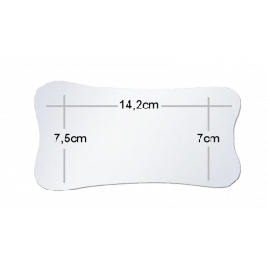 Acteon Fotospejl Glas Medium Palatal  