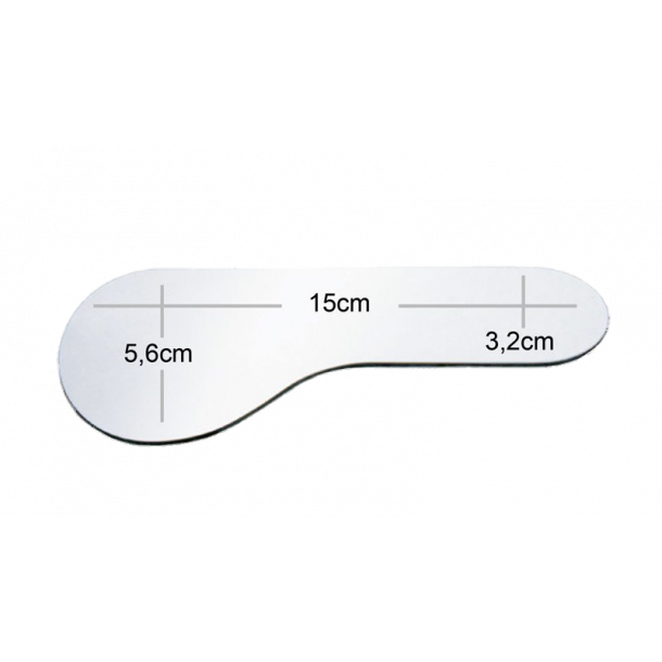 Acteon Fotospejl Glas Bukkal Smal  