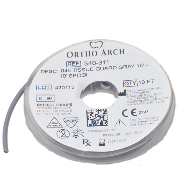 Tissue Guard Tube/Sleeve 10ft .045 Gr