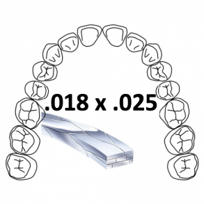 Pro-C L0673 Braid 8 Stainless Steel Pro Form .018x.025 U BULK 10EA