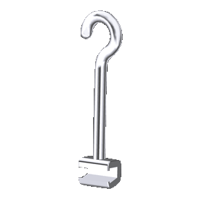 BD L8106 Crimpable Power Hook R 10EA 