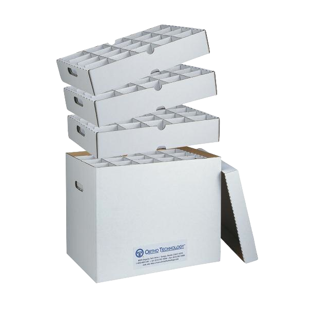 Ortho Technology Modelbokse 4 kasser 16 indsatser 320 rum 