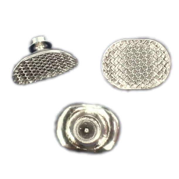 Ortho-Q Direct Bond Button Kurvet Oval Bicuspid 3,1x4,2mm 10EA