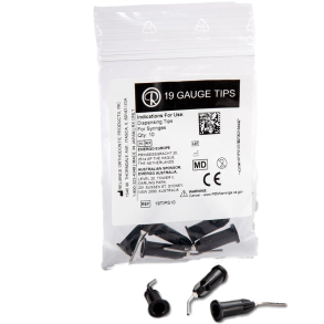19 Gauge Tips (Flow Tain) Tips 10EA 0,5 mm