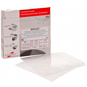 Scheu Bioplast Square 125mm 1mm 10EA 