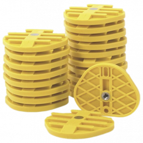 Scheu SAM Montageplader med gevind 20EA   