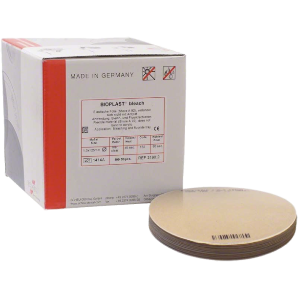 Scheu Bioplast Bleach �125mm 1mm 100EA 