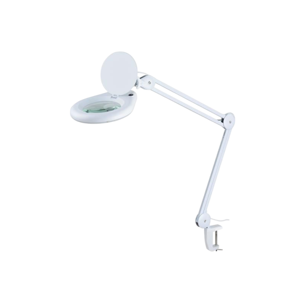 Lup-lampe med 60 LED, �127 mm og 5 dioptrier    