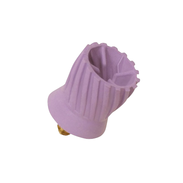 YOUNG Pudsekopper m/skrue Latexfri Elite Lilla Udvendige riller 144EA