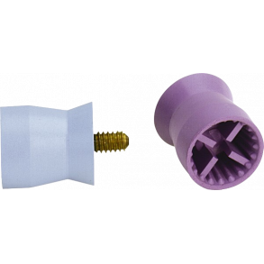 YOUNG Pudsekopper m/skrue Latexfri Petite Lilla Blde lameller 144EA